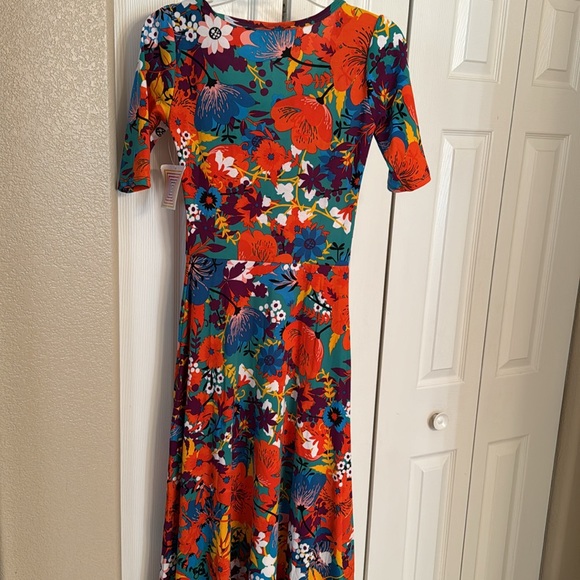🦋Host Pick🦋 NWT Lularoe Ana XS multi floral - Picture 5 of 6